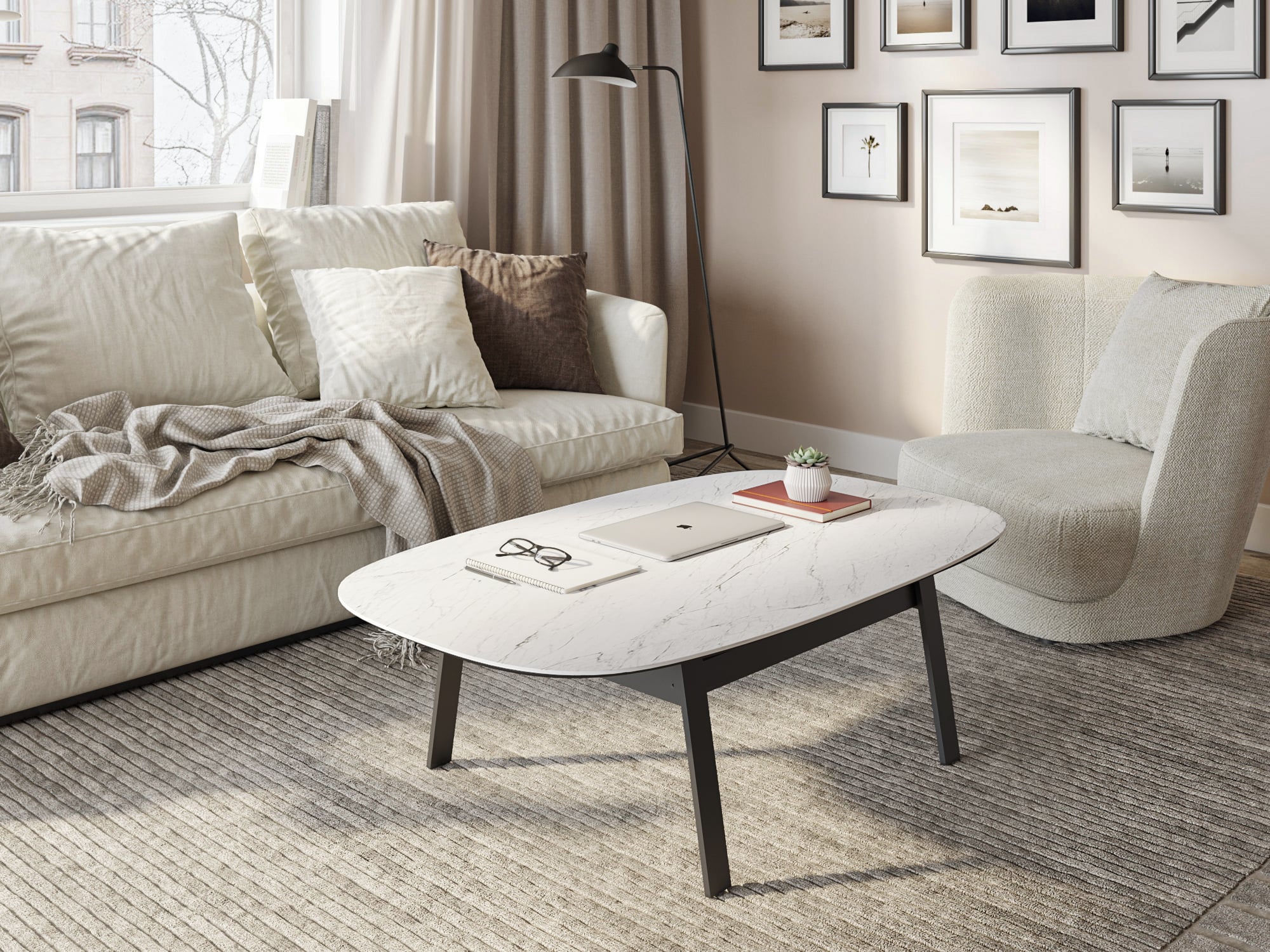 BDI Cloud 9 Lift Top Coffee Table