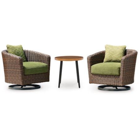 3-Piece Chairs and Table Set