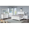 Furniture of America - FOA CASTILE White Full Bed