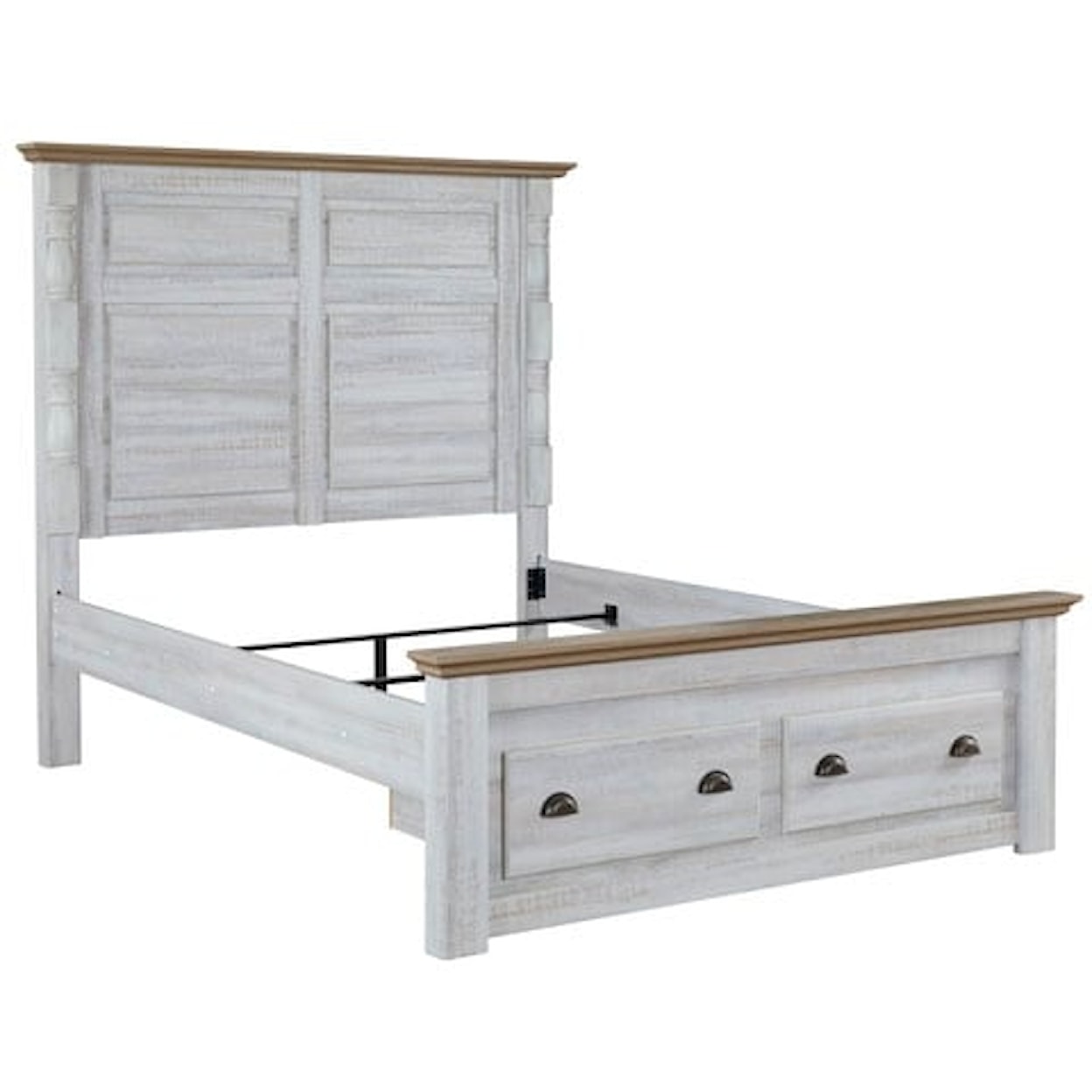 Benchcraft Haven Bay Queen Panel Storage Bed