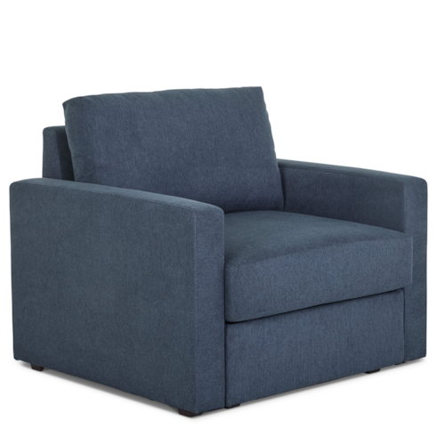 Flex Chair with Standard Arm - Denim