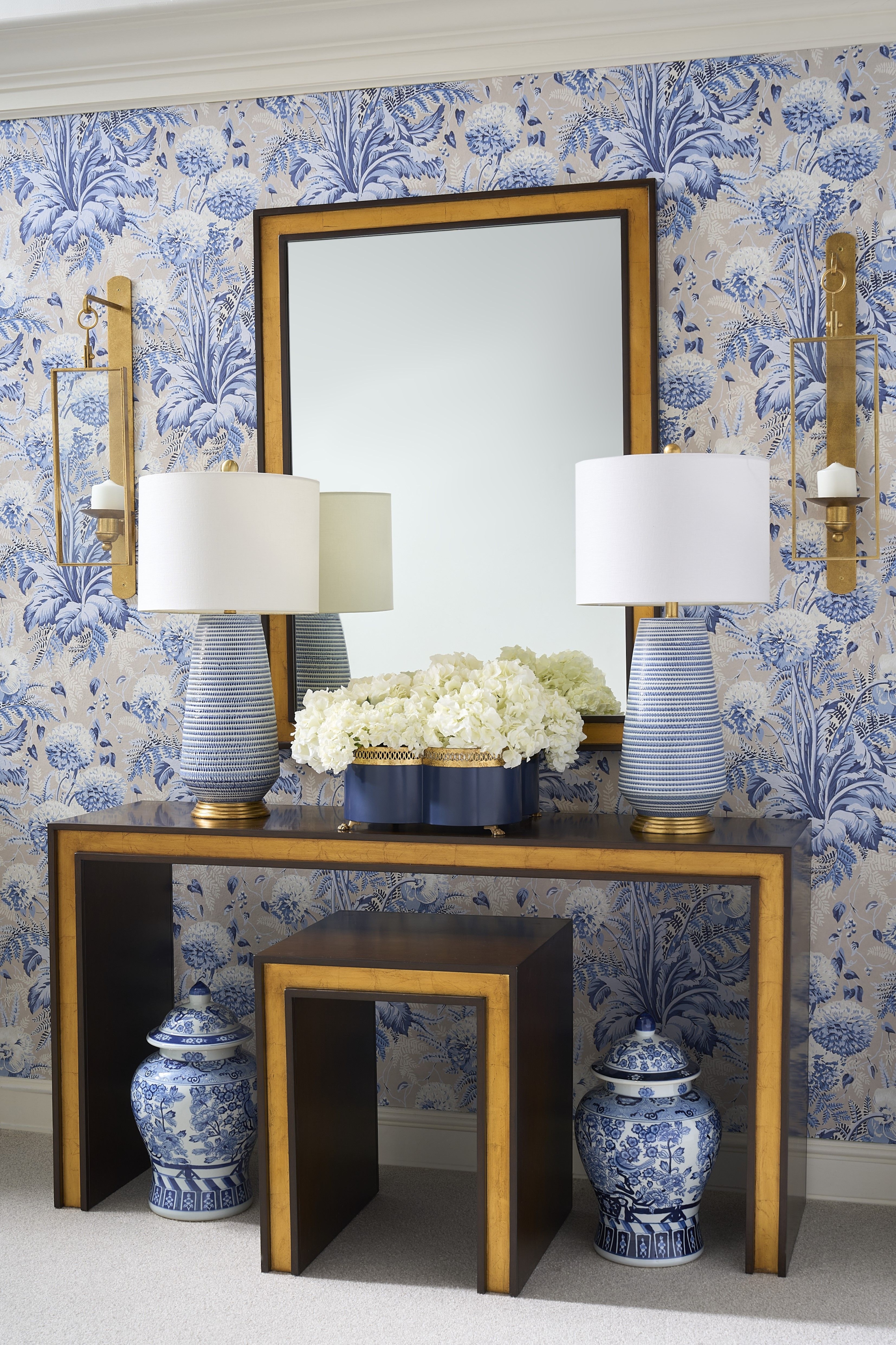 Chelsea House Jamie Merida Baldwin Mirror - Mahogany