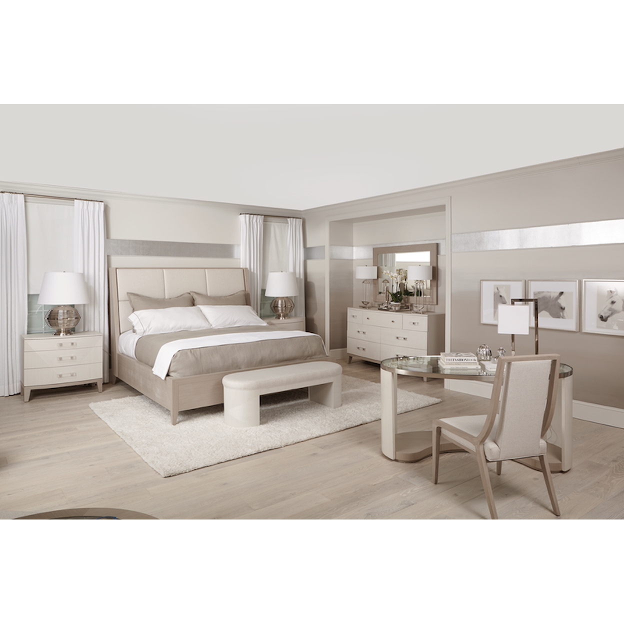 Bernhardt Axiom King Bedroom Group