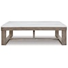 Signature Design by Ashley Furniture Loyaska Rectangular Cocktail Table