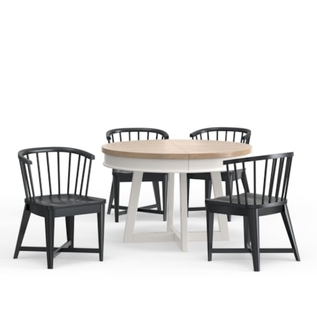 6-Piece Round Dining Set