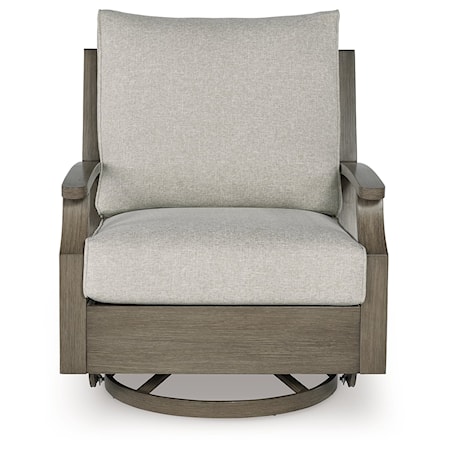 Swivel Glider Chair W/Cushion