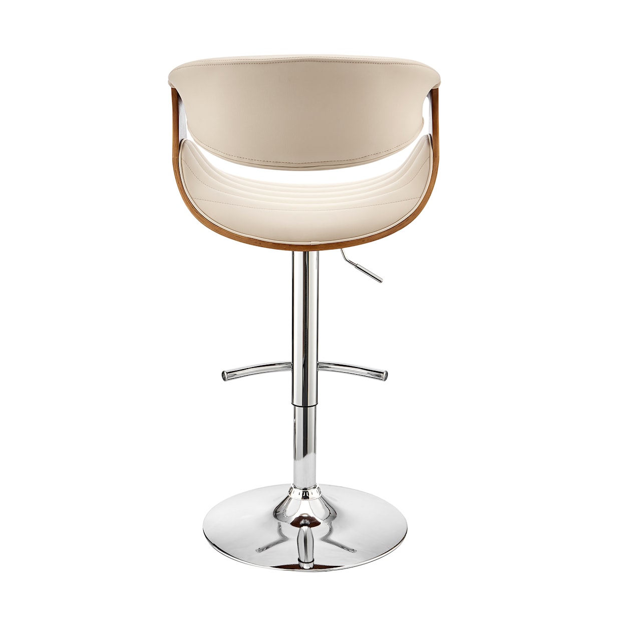 Armen Living Gionni Upholstered Swivel Bar Stool