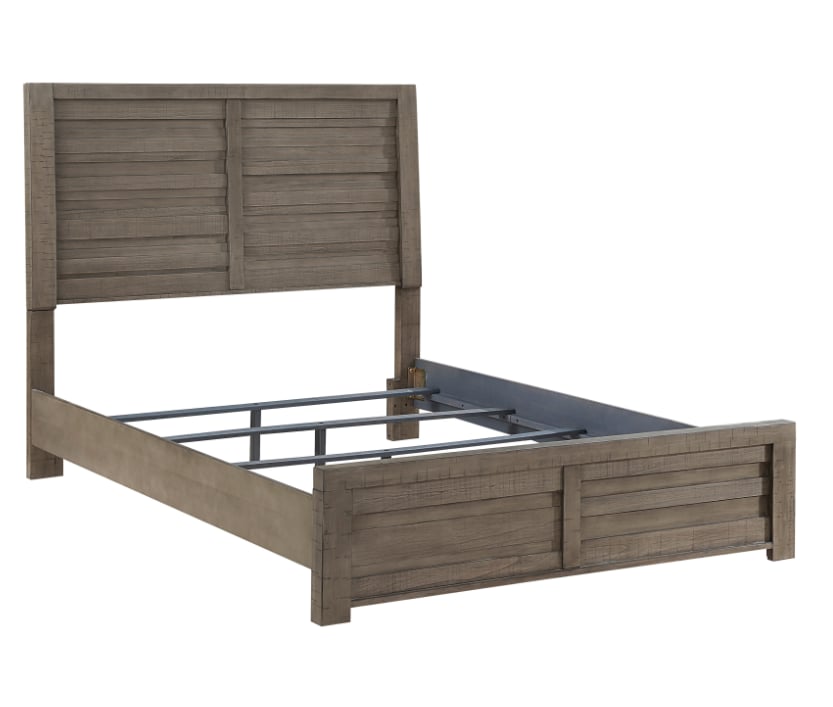 Rustic Queen Panel Bed