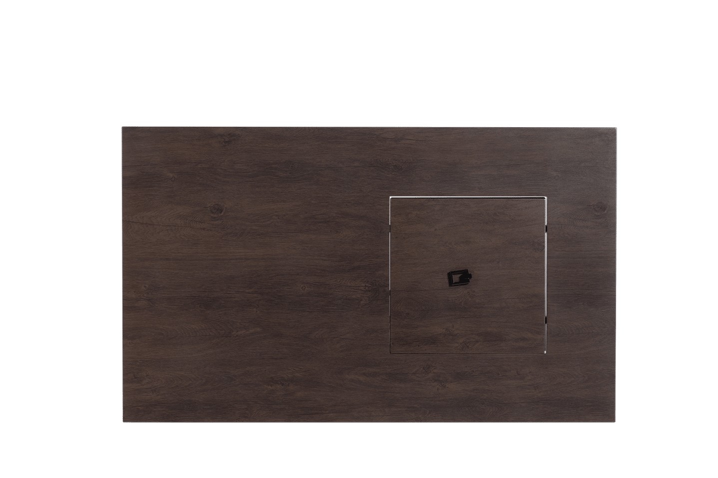 Modern 50" Rect. Aluminum Fire Pit