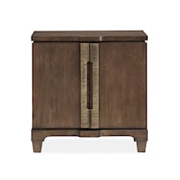 Transitional 2-Door Bachelor's Chest