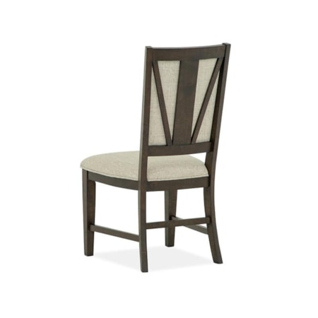 Upholstered Step Up Side Chair (2/Ctn)