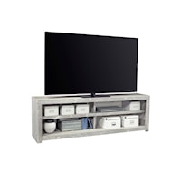 Contemporary 74" TV Console with Wire Management