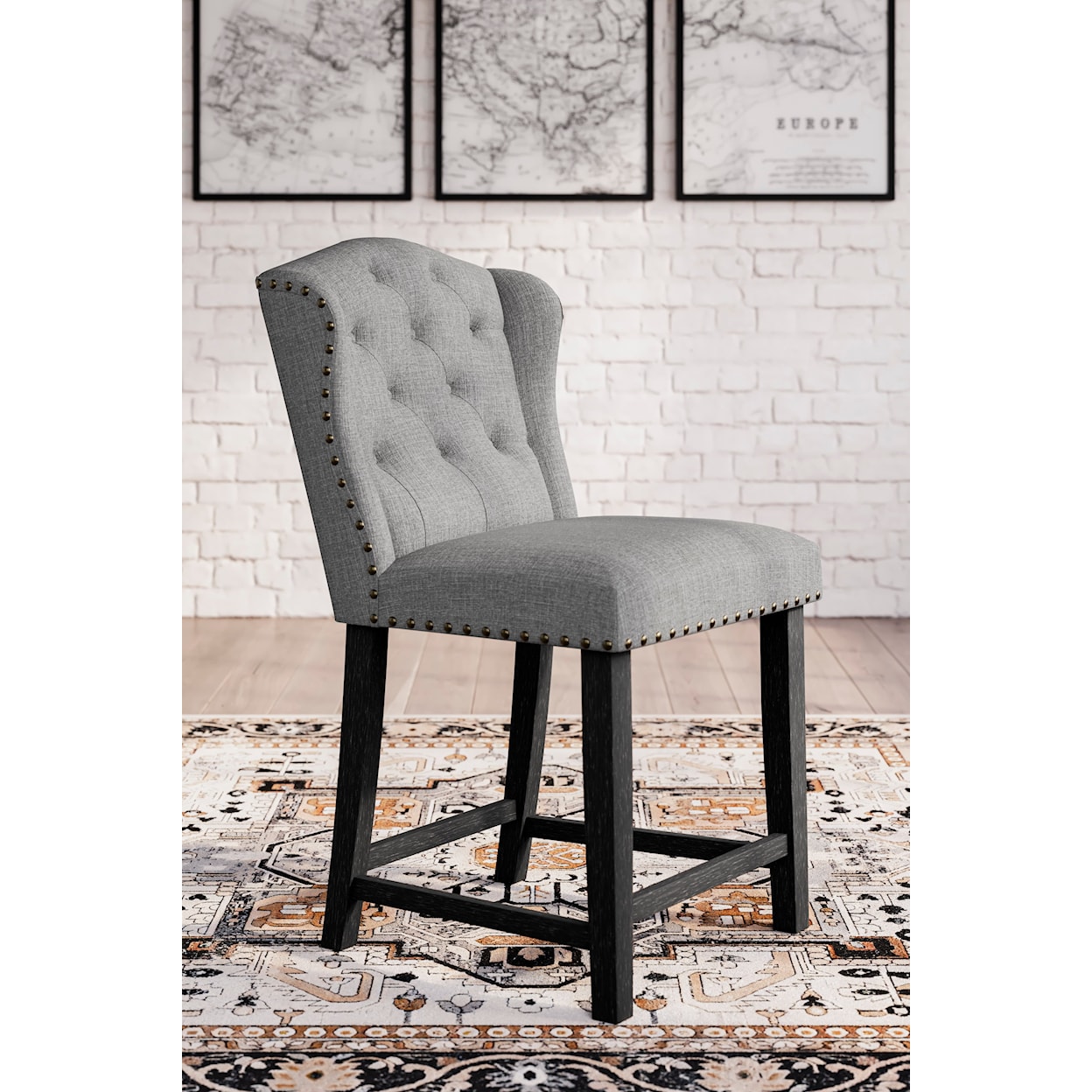 Signature Jeanette Counter Height Bar Stool