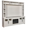 Aspenhome Finnegan 98" Fireplace Console and Hutch