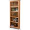 Archbold Furniture Alder Bookcases Customizable 24 X 60 Alder Bookcase