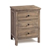 Archbold Furniture Heritage 3-Drawer Nightstand - Wide