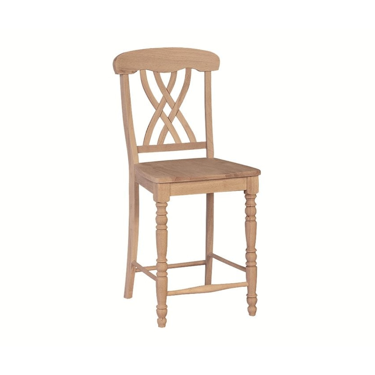 John Thomas SELECT Dining Room 24" Lattice Counter Stool