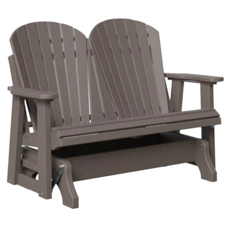 4' Adirondack Gliding Loveseat