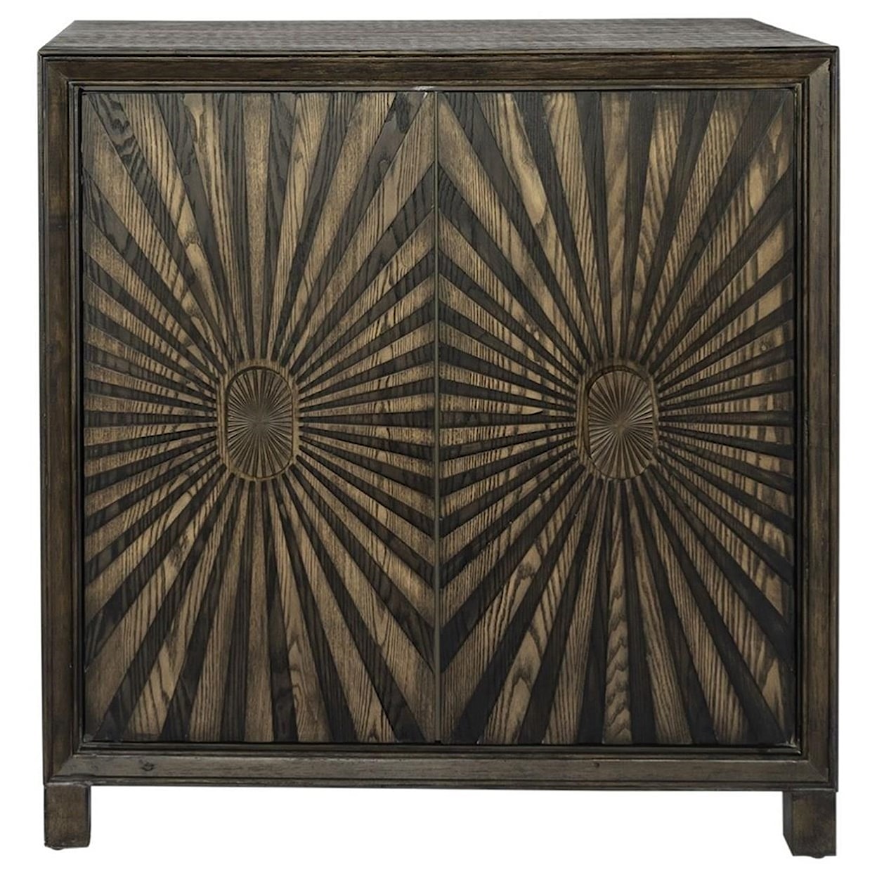 Libby Chaucer 2-Door Wine Accent Cabinet