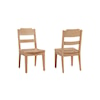 Vaughan Bassett Crafted Cherry - Bleached Ladderback Side Chair