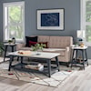 Powell Rainier Coffee Table with Grey Marble Top