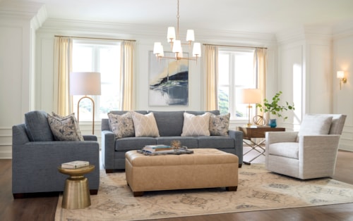 4 Piece Living Room Set