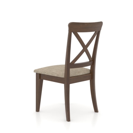 Cross-Back Dining Side Chair