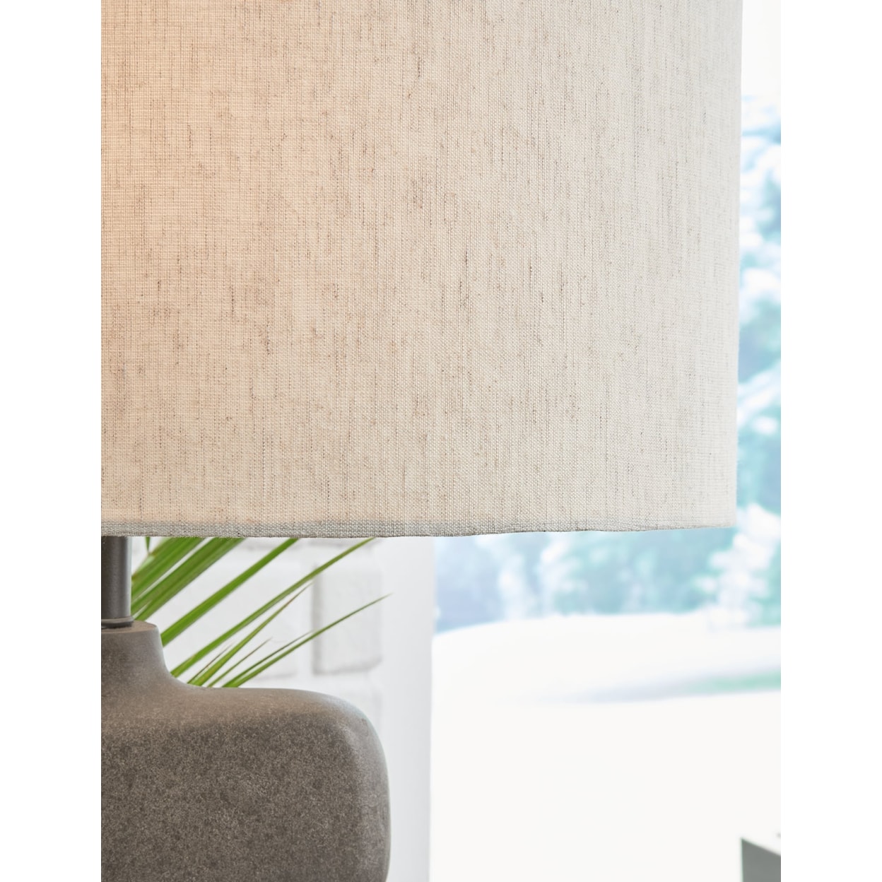 Signature Design by Ashley Danacy Paper Composite Table Lamp