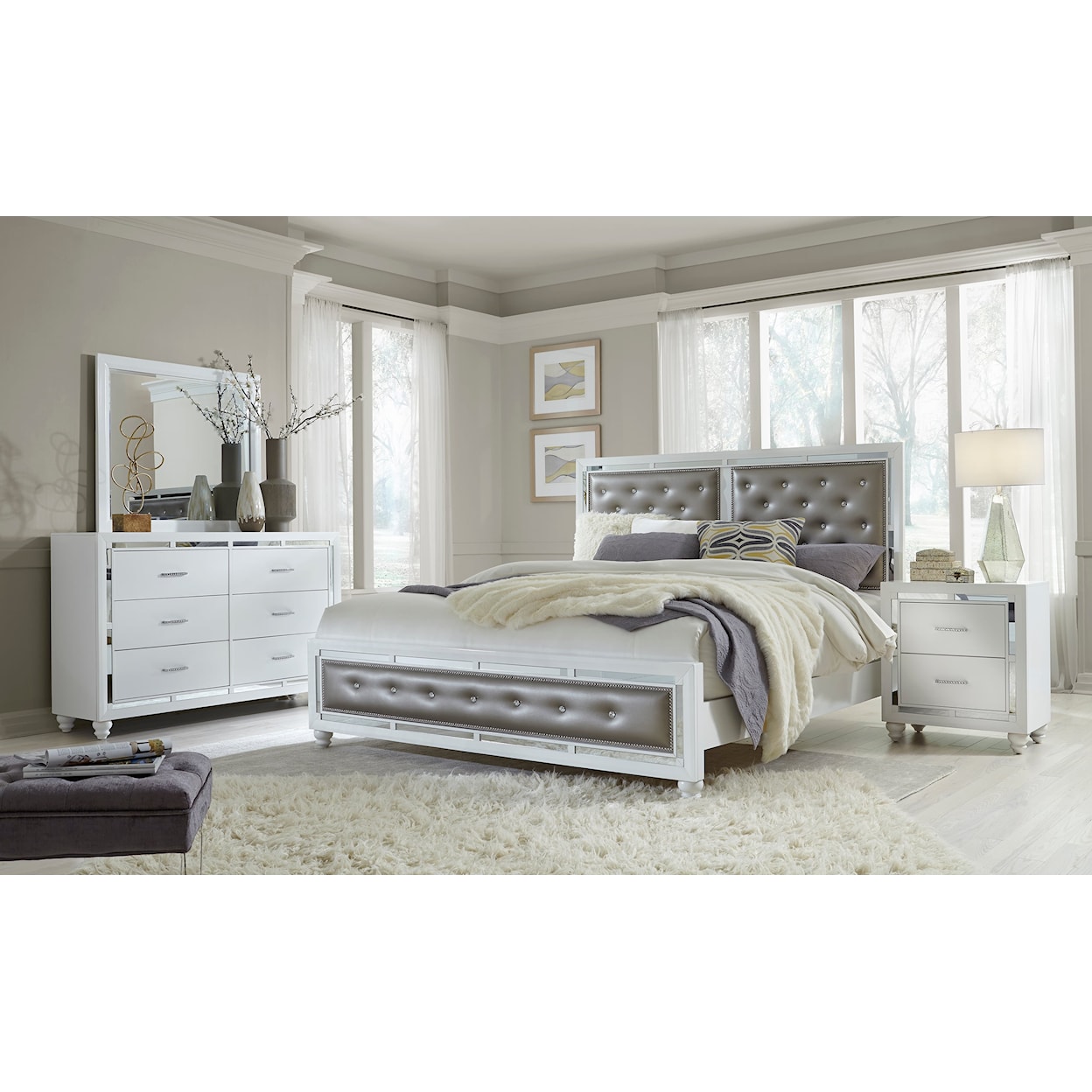 Global Furniture Mackenzie 6-Drawer Dresser