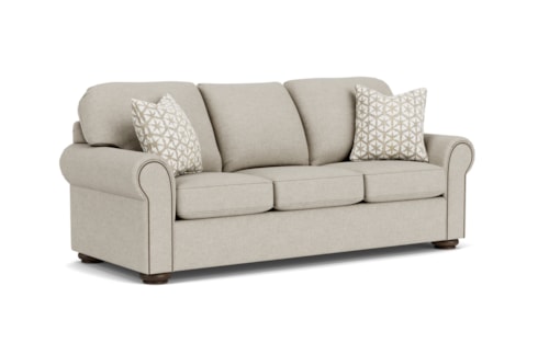 Traditional Sofa with Nailhead Trim