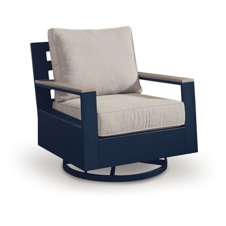 Swivel Glider Chair W/Cushion