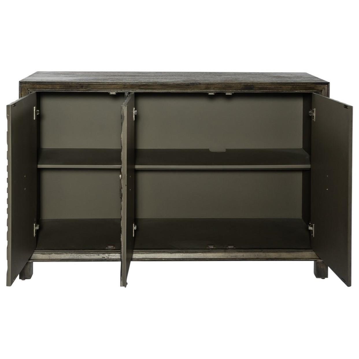 Liberty Furniture Chaucer 3-Door Accent Cabinet