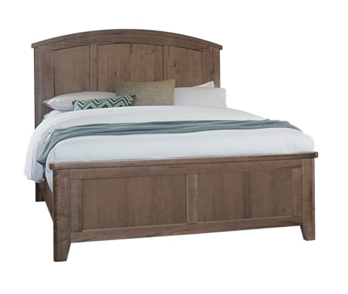 Transitional Queen Arched Bed