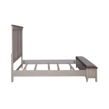 King Storage Bed