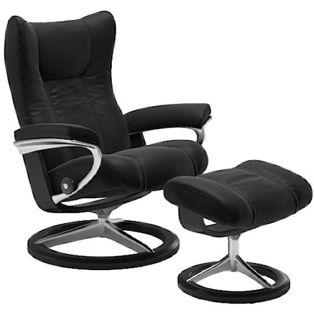 Large Reclining Chair and Ottoman