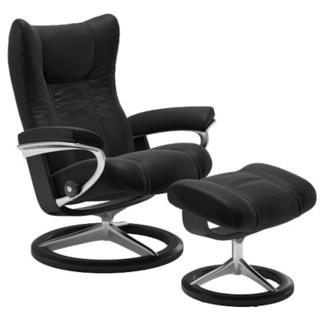 Small Reclining Chair and Ottoman