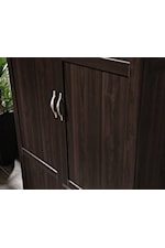 Sauder Miscellaneous Storage Transitional Wardrobe/Cabinet with Drawers and Adjustable Shelves