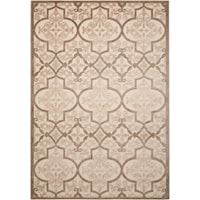 5'3" x 7'5" Cream Rectangle Rug