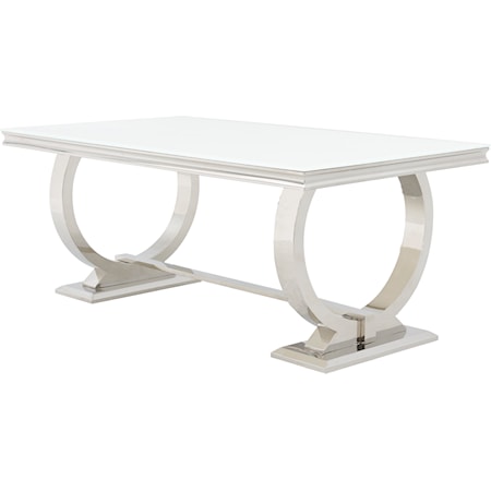 Glam Rectangular Dining Table