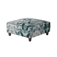 Square Cocktail Ottoman