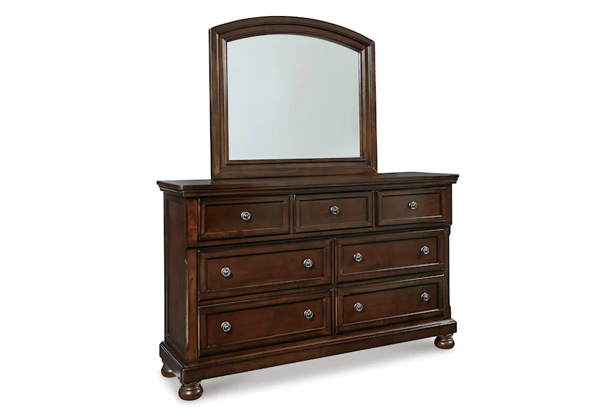 Porter Dresser & Mirror by Ashley Furniture at Esprit Decor Home Furnishings