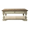 Liberty Furniture Morgan Creek Square Cocktail Table with Storage