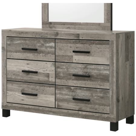NATURAL GREY DRESSER |