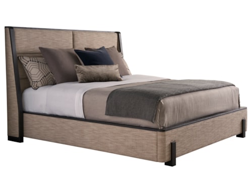Contemporary Barcelona Upholstered Queen Panel Bed
