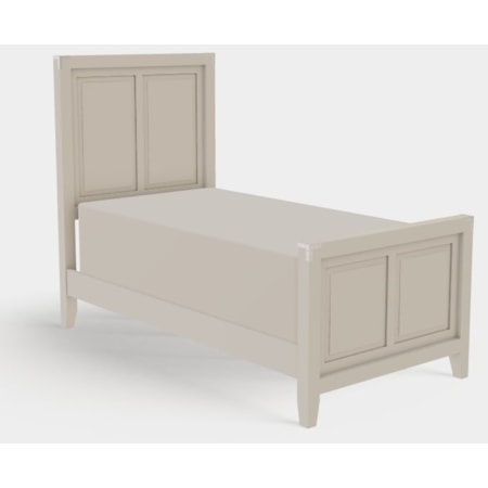 Twin XL Raised Panel Bed HF