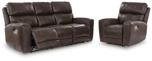 Power Reclining Sofa And Power Recliner