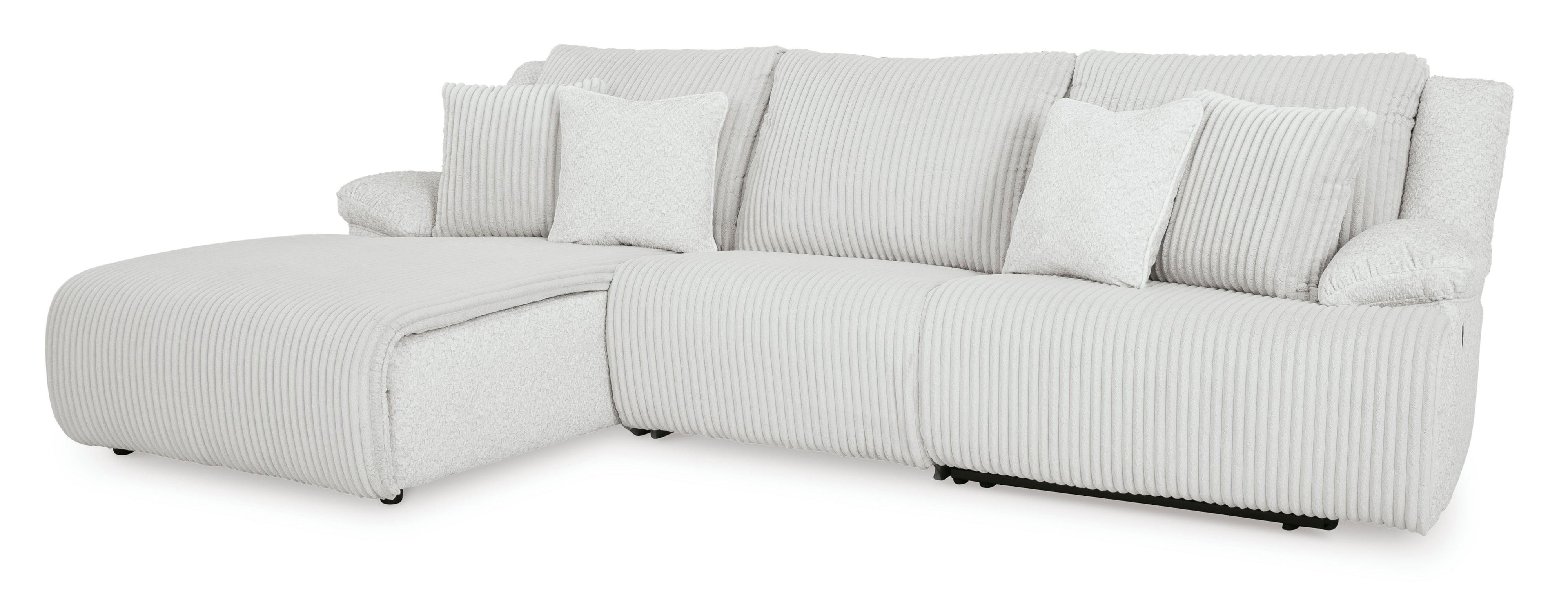 3-Piece Reclining Sectional with Chaise
