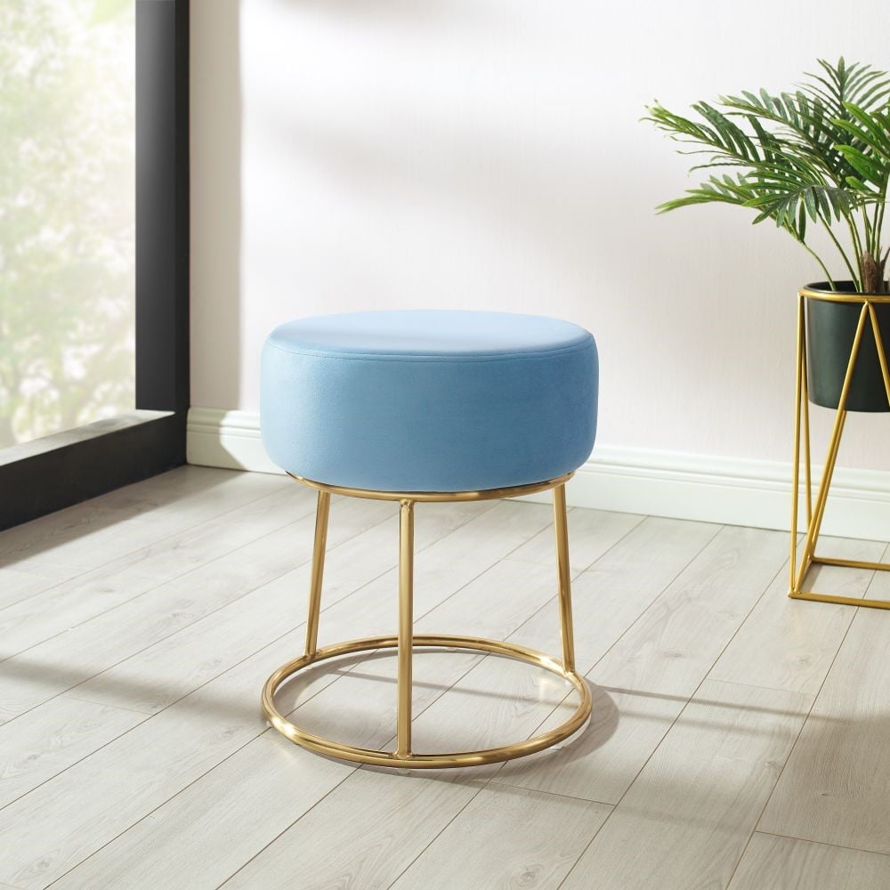 Bardot Ottoman - Blue