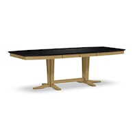 Transitional Milano Table Top w/ Milano Table Base