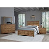 Vaughan Bassett Dovetail Bedroom Queen Board and Batten Bed